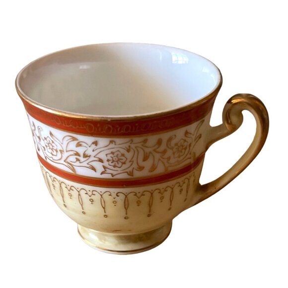 Teacup and Saucer Demitasse Vintage Regal China Occupied Japan 1947 - 1952 - Picture 13 of 14